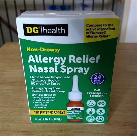 Dollar general nasal spray - The active ingredient in Fluticasone Propionate Nasal Spray is called fluticasone …